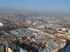 Панорама Львова с крыши ратуши